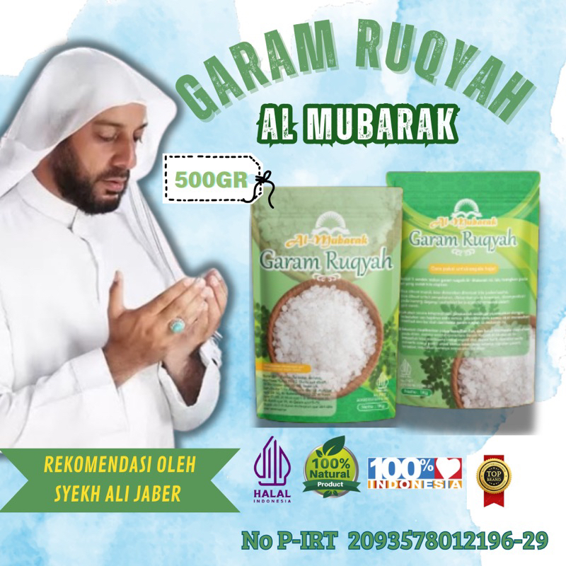 

Garam Ruqyah 500gr Al Mubarak