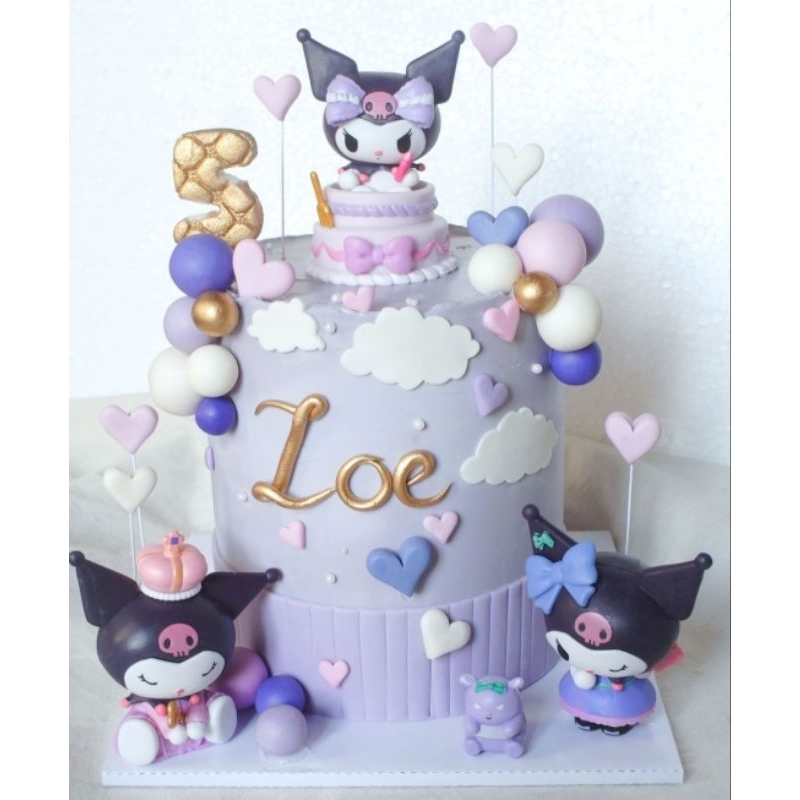 

Kuromi Birthday Cake 14cm