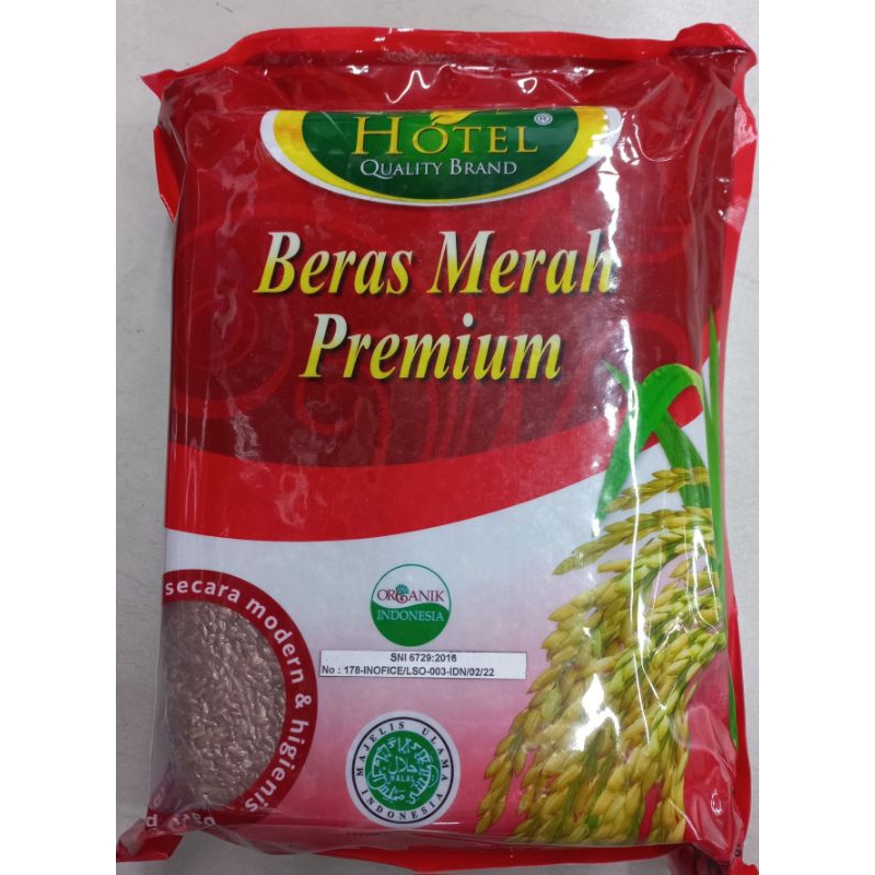 

Beras Merah Premium Organik HOTEL 5kg - HK, HM, LM