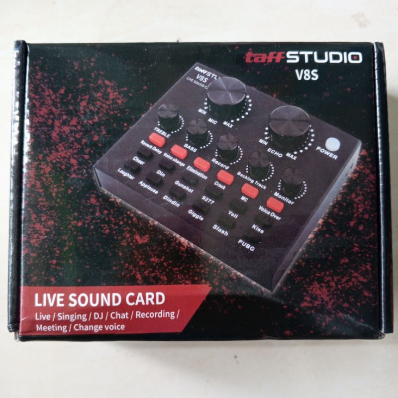 SOUND CARD TAFFSTUDIO V8S