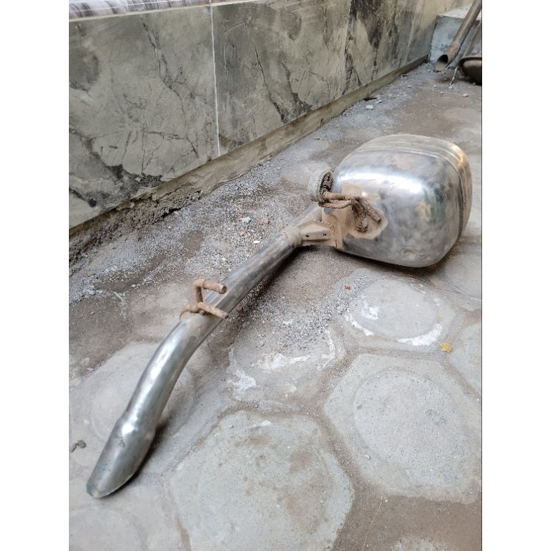 knalpot standar toyota vios gen2/gen3 original