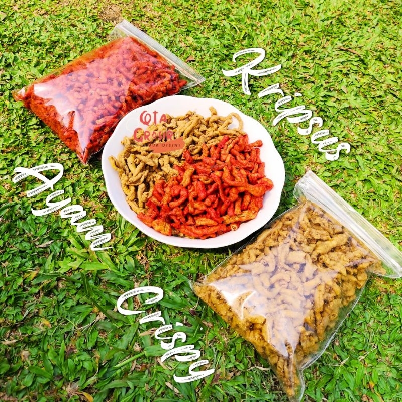 

CEMILAN PEDAS KERIPIK USUS AYAM CRISPY PEDAS DAUN JERUK 470GR