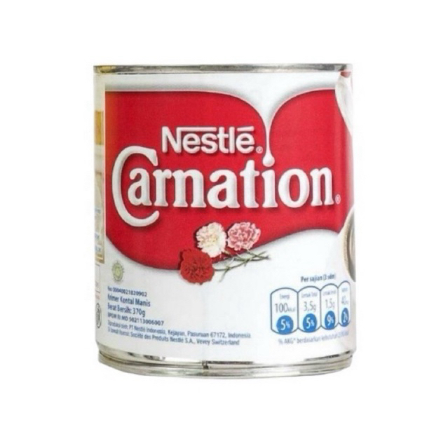 

✅ HAHA STORE | Susu Kental Manis Carnation 370 gr Kemasan Kaleng