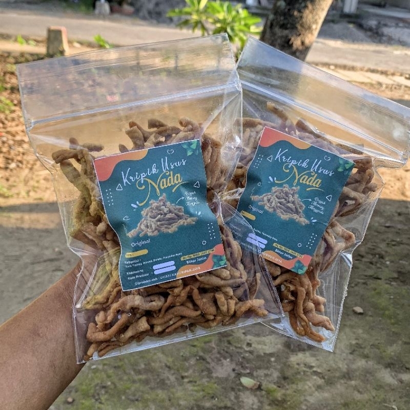 

Kripik usus rasa original 250gr