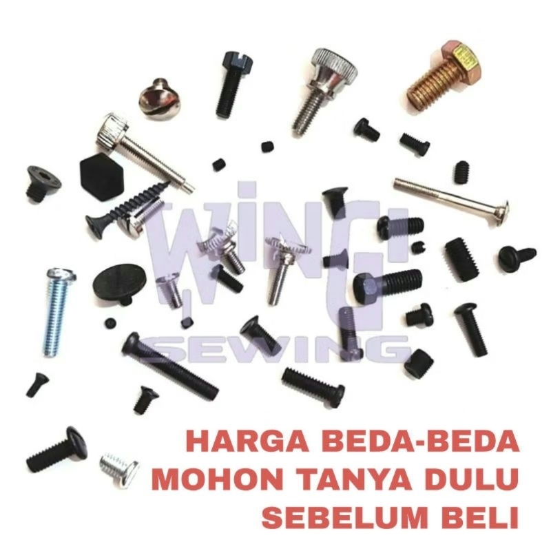 Aneka Baut Mesin Jahit Industri Tradisional Obras