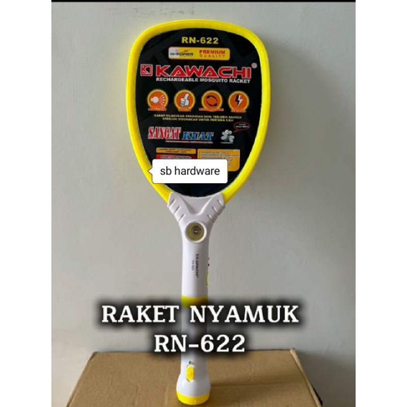 raket nyamuk 622 / raket nyamuk rn-622 / raket nyamuk kawachi rn-622