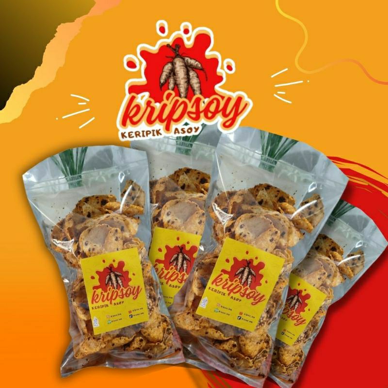 

Keripik asoy Chili oil daun jeruk 130gram [ Kripsoy bandung]