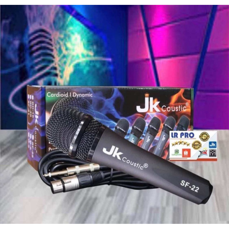 Mic kabel/Microphone cable Jk coustic SF 22 NEW/ Mic kabel JK coustic SF22 ORI