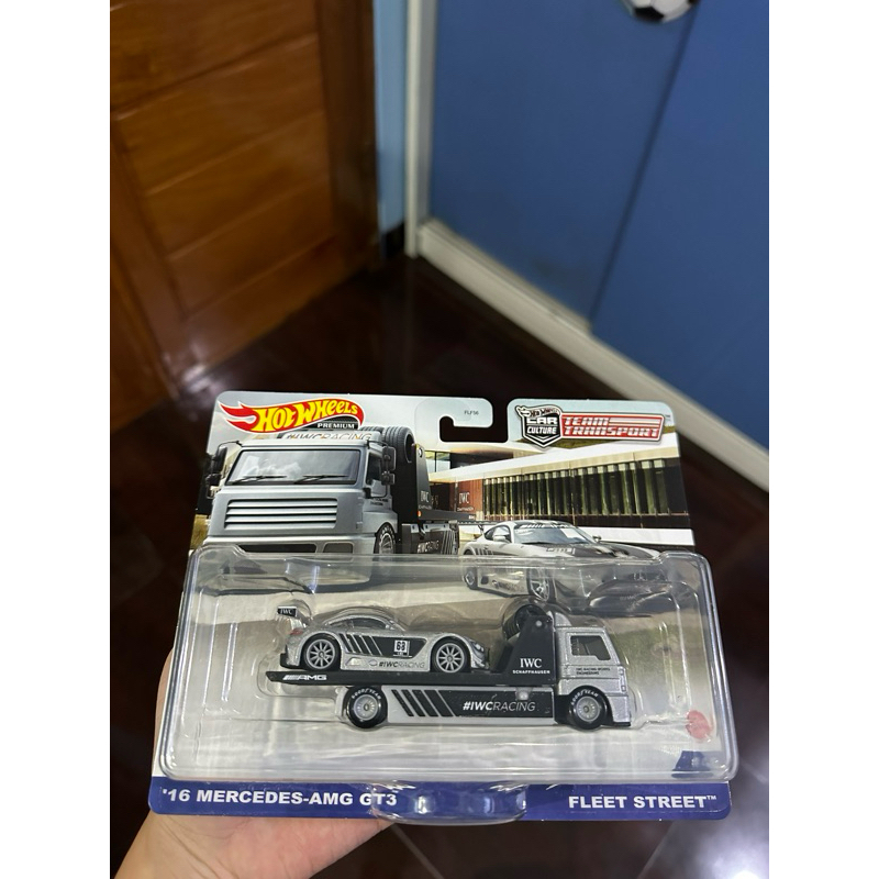 Hotwheel Team Transport Mercedes-AMG GT3-FLEET STREET