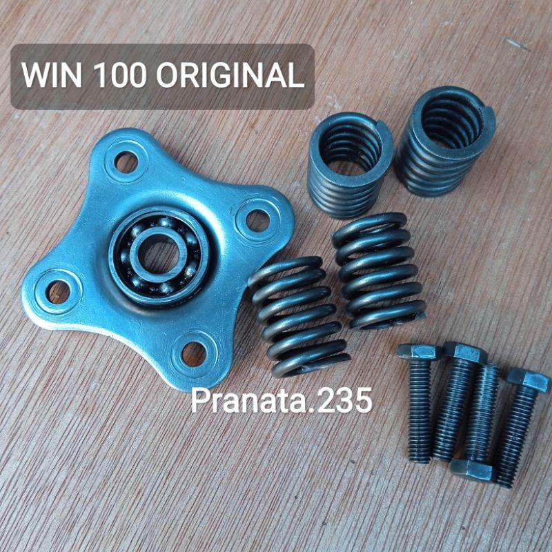 Original Plat Pengungkit Kopling Honda WIN 100 JAPAN Ori Copotan Dudukan Rod Clutch Lifter Stut Pena