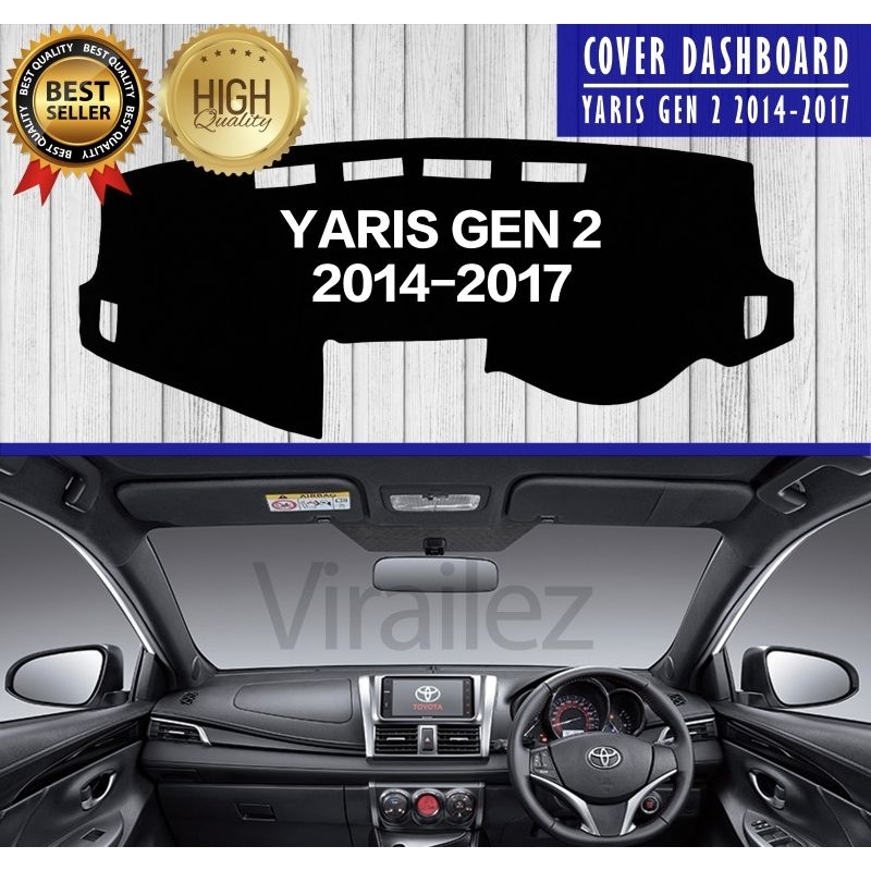 Cover Dashboard Mobil Yaris Gen 2 Alas Dashboard Mobil 2014-2017