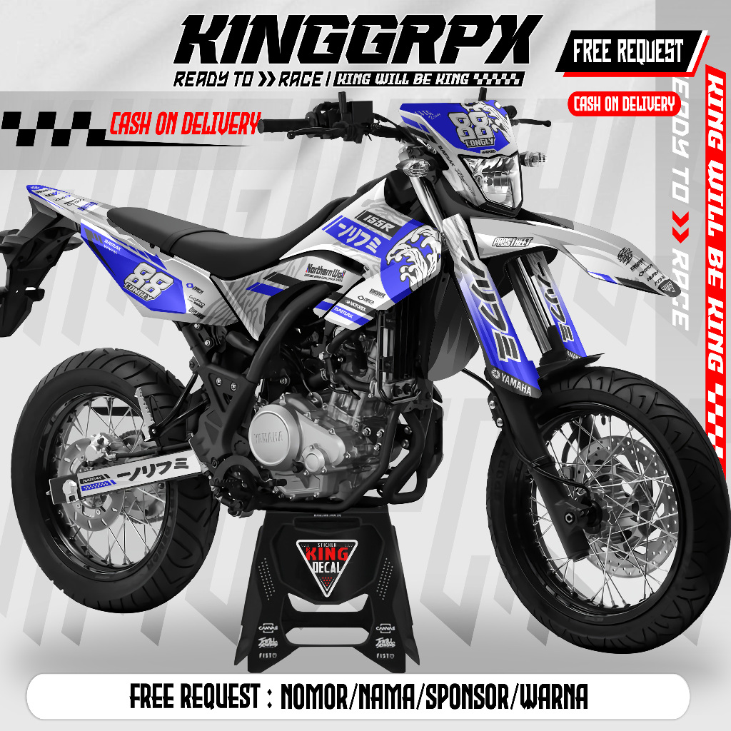 DECAL WR STIKER WR FULL BODY CUSTOME DESAIN