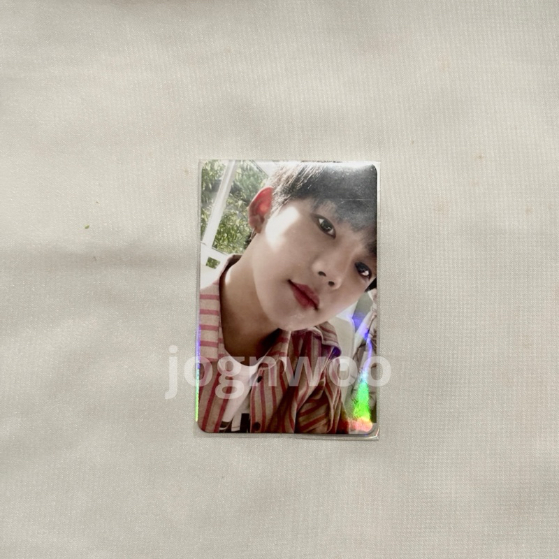 Photocard / PC Hyunsuk Treasure Album Treasure Effect blue Ver