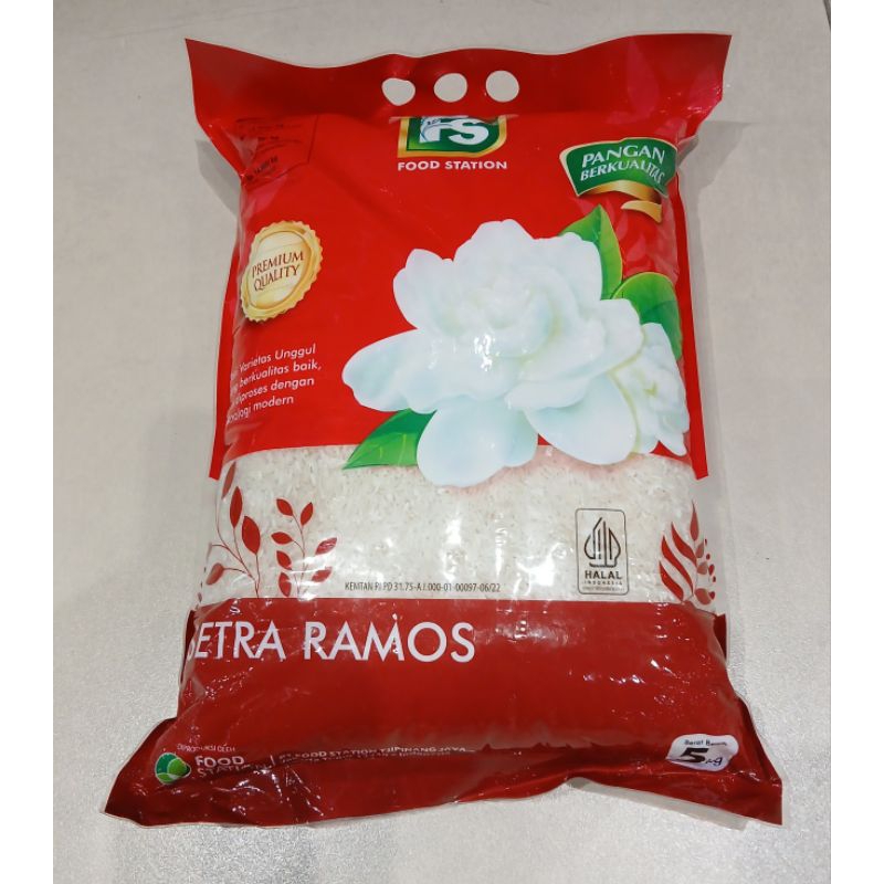 

Beras Premium Setra Ramos FOOD STATION Setra Ramos Rice 5 kg - HK, HM, LM