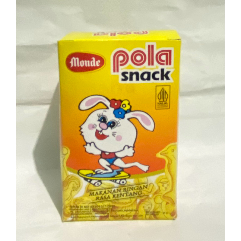 

Monde Pola snack Local Product Halal Makanan Ringan Rasa Kentang