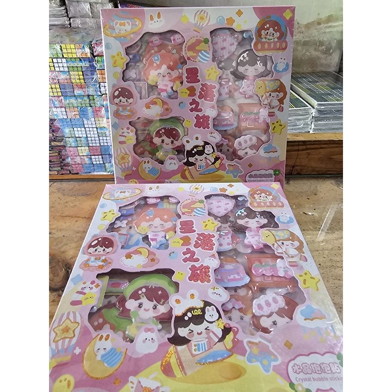 

stiker momo timbul isi 100