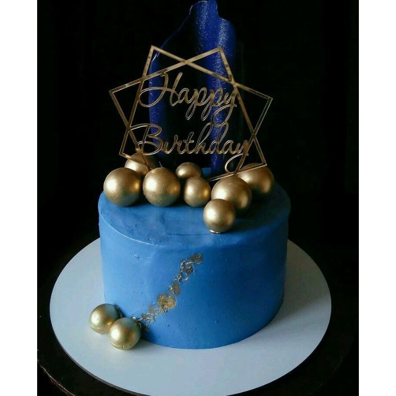 

blue cake