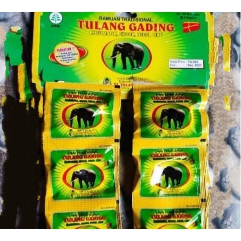 kapsul herbal tulang gading