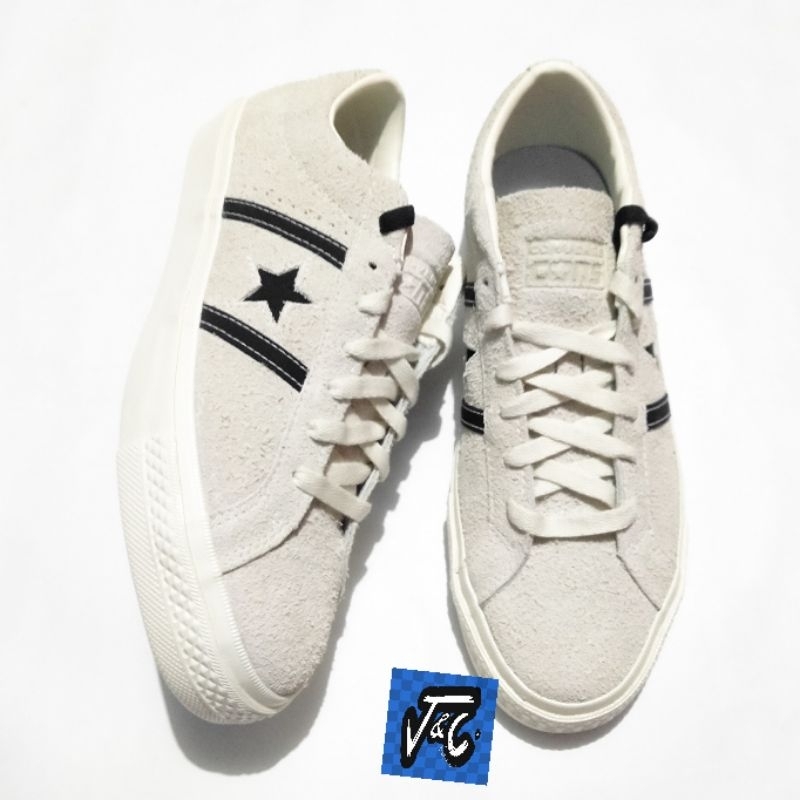 Converse One Star Academy Pro Skate Vintage Suede CX Foam Ox Egret