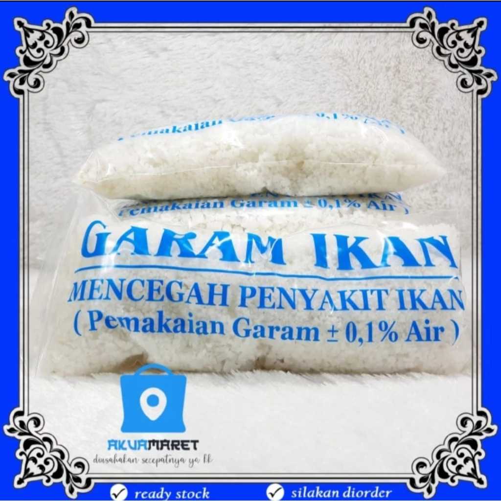 Garam Ikan Krosok Butiran 500gram PROMO