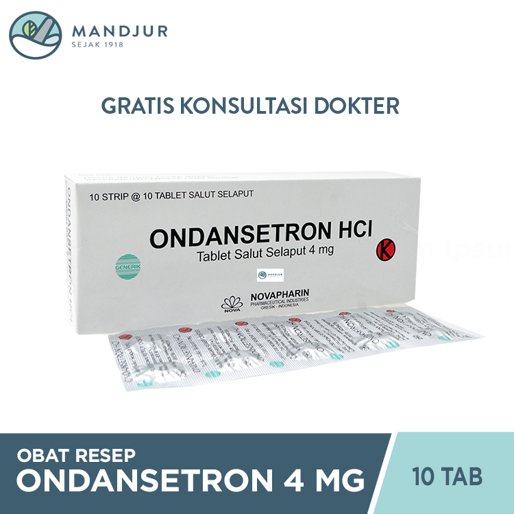 Ondansetron 4 mg 10 Tablet