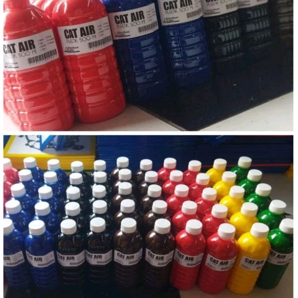 

Cat air 500ml untuk styrofoam lukis