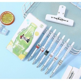 

COD Duole Set Pulpen Gel Mekanik Karakter Lucu COD BabyDuole Isi 6 pcs 0.5MM HITAM - Produk Import for Stationery Needs