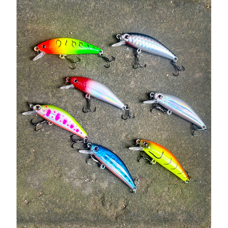 minnow 5cm 6.5 gr / umpan pancing / umpan casting