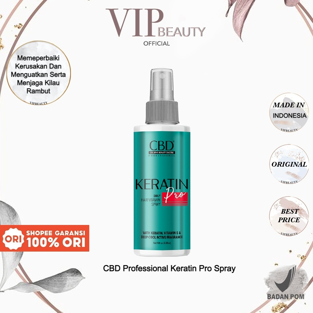 CBD Professional Keratin Pro Daily Hair Vitamin Spray 100ml
