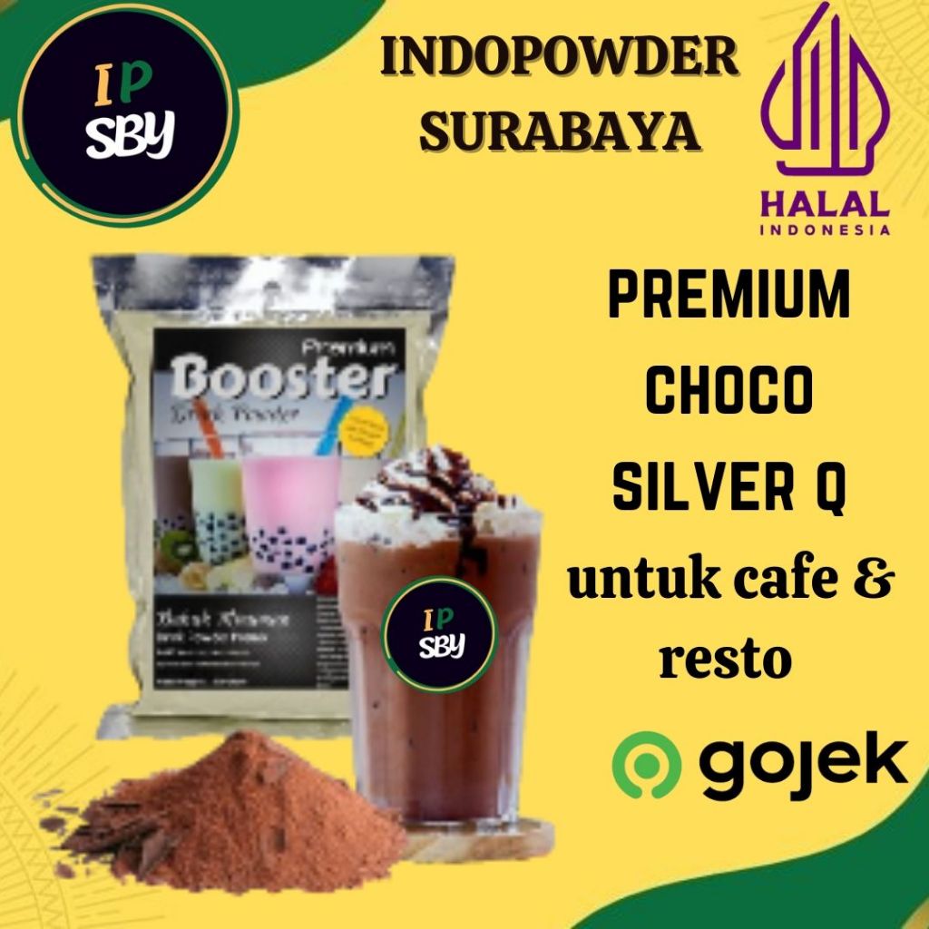

IDPSBY | PREMIUM Bubuk Minuman CHOCO SILVERQ 1KG | Bubuk CHOCO SILVERQ INDOPOWDER BOOSTER PREMIUM