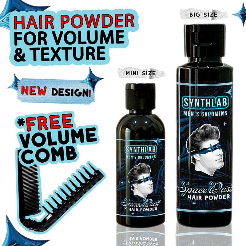 Hair Powder Clay Bubuk SYNTHLAB Electropowder Men's Grooming Styling Rambut Pria