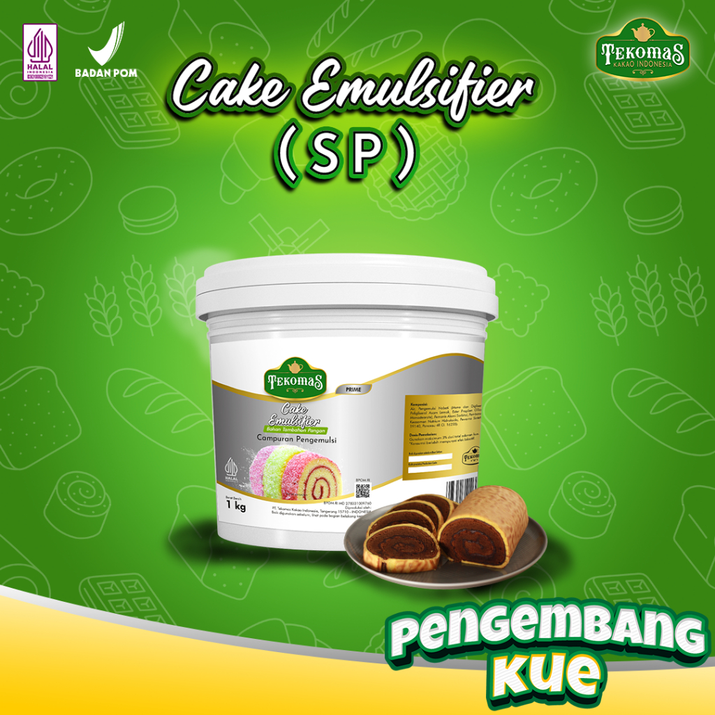 

TEKOMAS - SP Prime 1 Kg Cake Emulsifier Bahan Pengembang Bahan Kue Premium