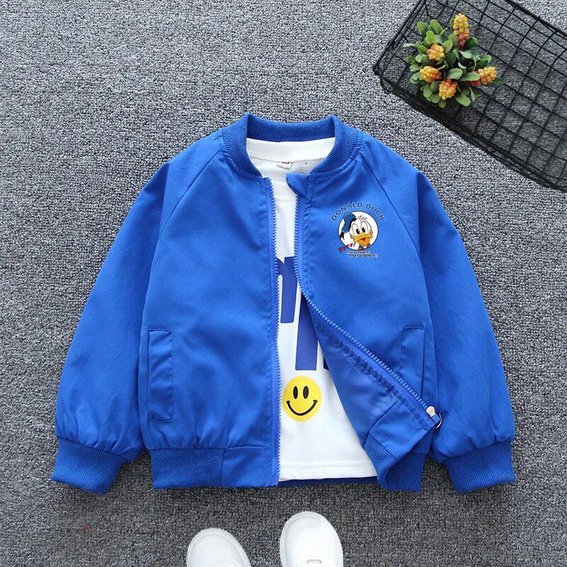 jaket bomber anak anak bergambar donal duck jaket pilihan kualitas premium harga terjangkau