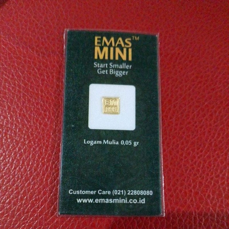 Emas Mini kadar 24 Karat