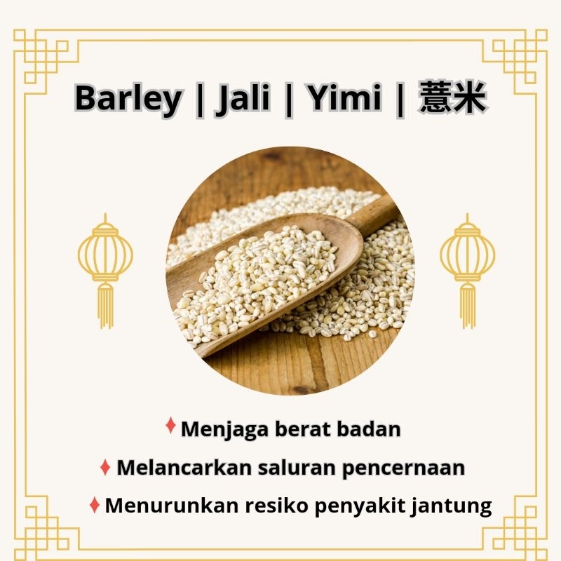 

Barley [100 gr] | Jali | Yimi | 薏米