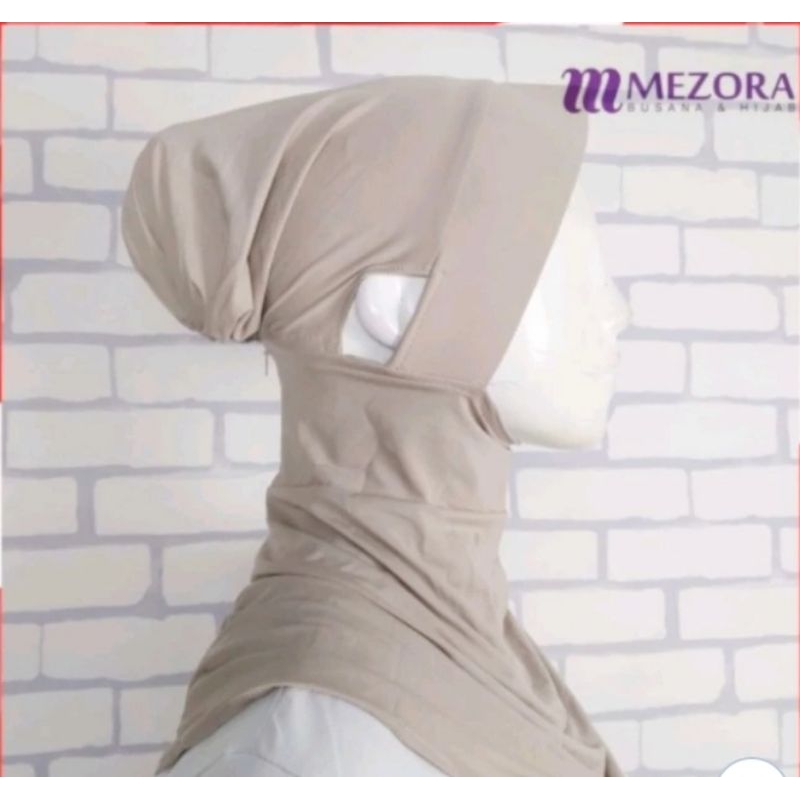 Zoya Ciput winter by Mezora (ciput telinga ciput untuk headset ciput topi)