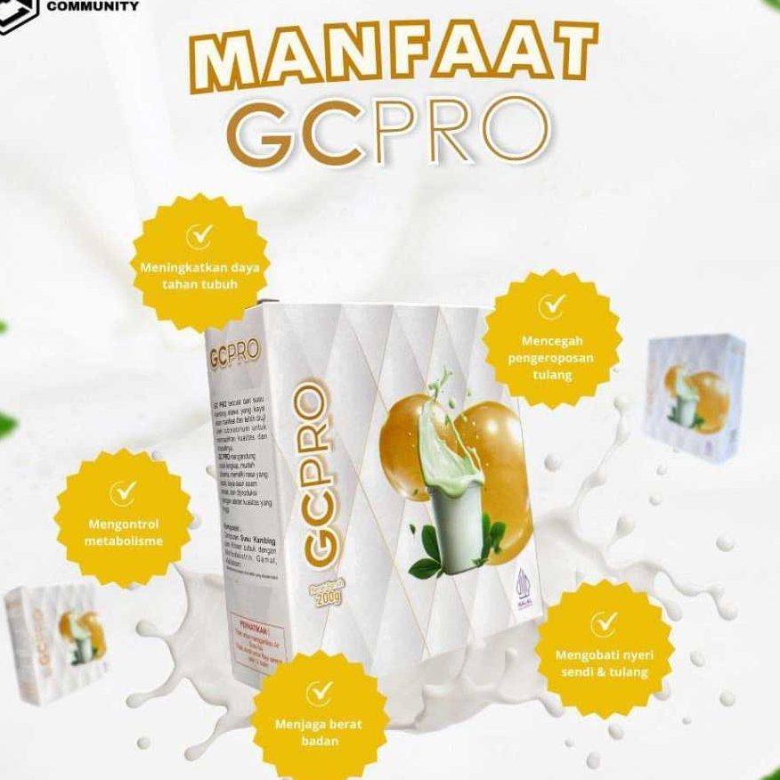 

SUSU GCPRO SUSU KAMBING ETAWA KAYA AKAN NUTRISI 1 BOX ISI 200gram BPOM