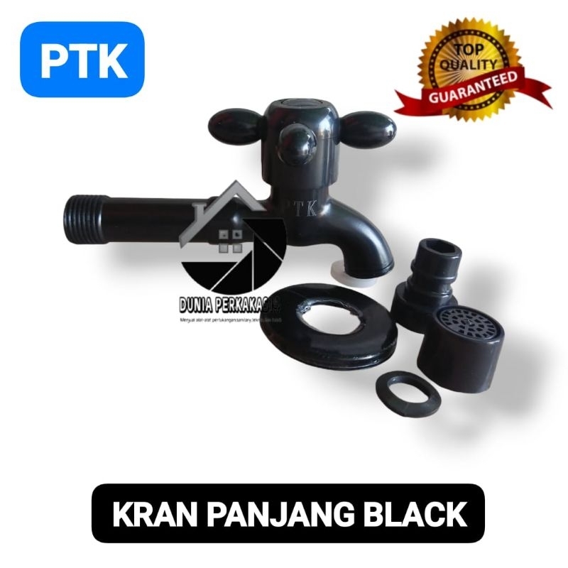 KRAIN AIR/KRAN TEMBOK/KRAN PANJANG HITAM PTK