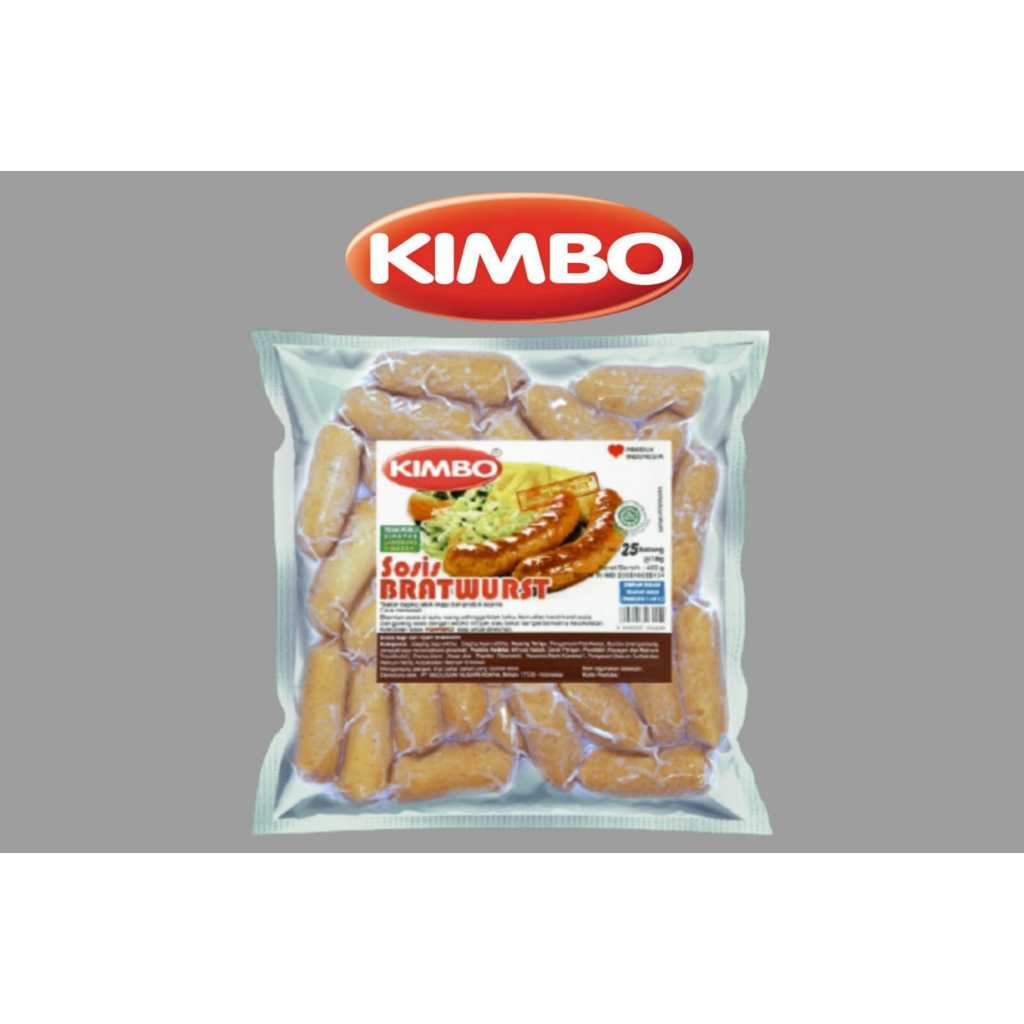 

SOSIS COKTAIL KIMBO / SOSIS KIMBO BRATWURST 450G