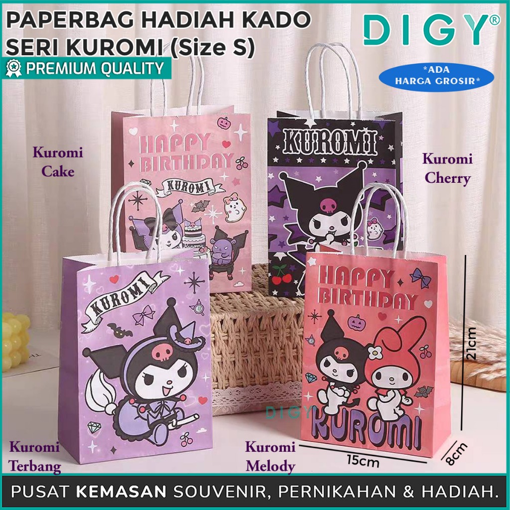

Paper Bag Ulang Tahun 21x15x8 cm / Tas Kertas Kado Ultah / Goodie Bag Birthday / Tas Kertas Ultah / Paperbag Souvenir Snack