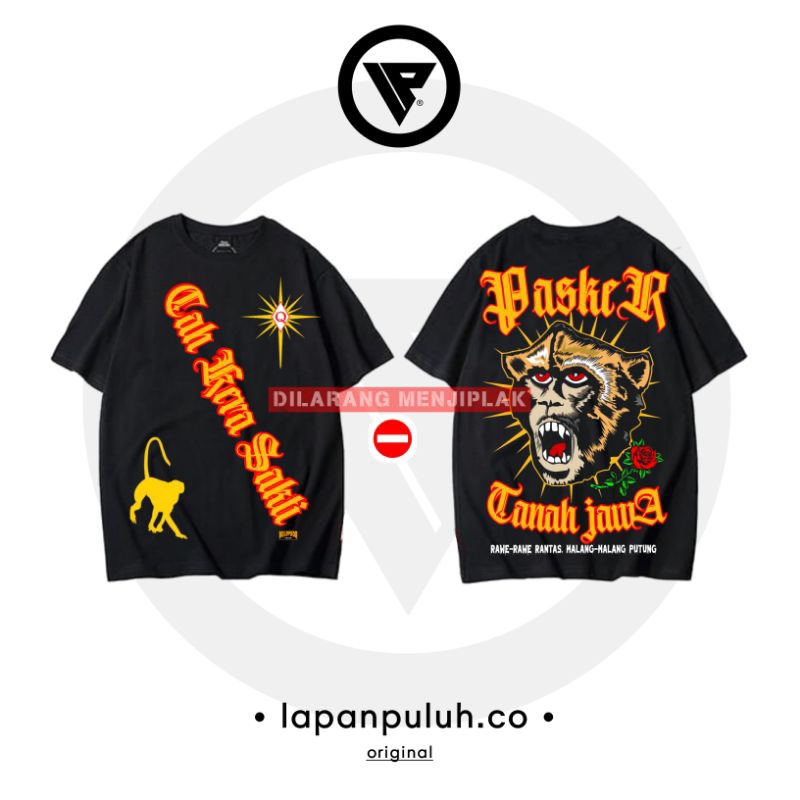 Kaos CAH KS MODEL WAJIK BERSINAR PASKER TANAH JAWA - DESAIN LAWASAN IKS.PI KERA SAKTI