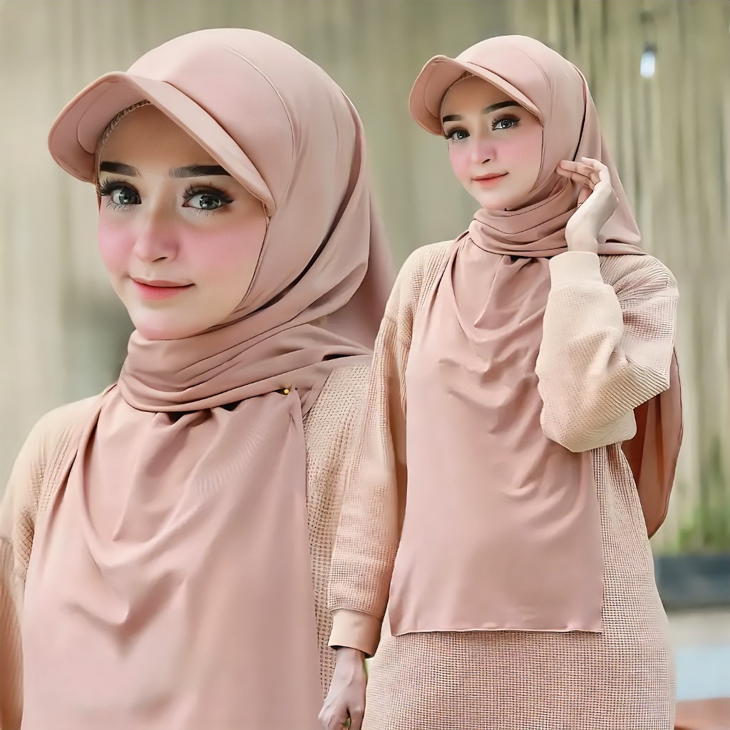 Hijab Instan Pashmina Pet Sporty Jersey|| Pashmina Instan Pet|| Hijab Pashmina Oval Instan Jersey|| 