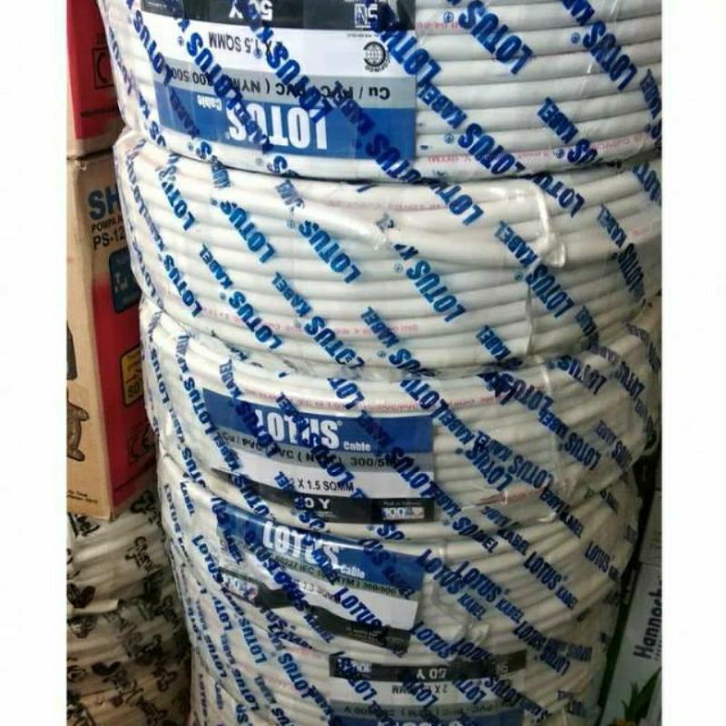 kabel listrik lotus nym  2x15