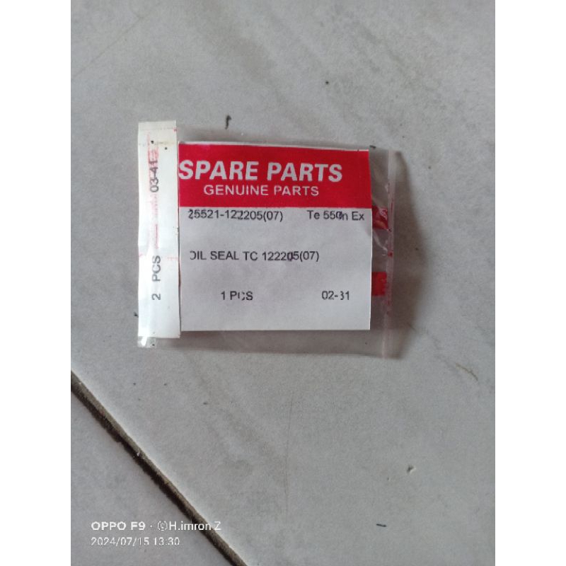 oil seal VC 12 22 05 Nok Verseneling gardan Cultivator Te550ex yanmar