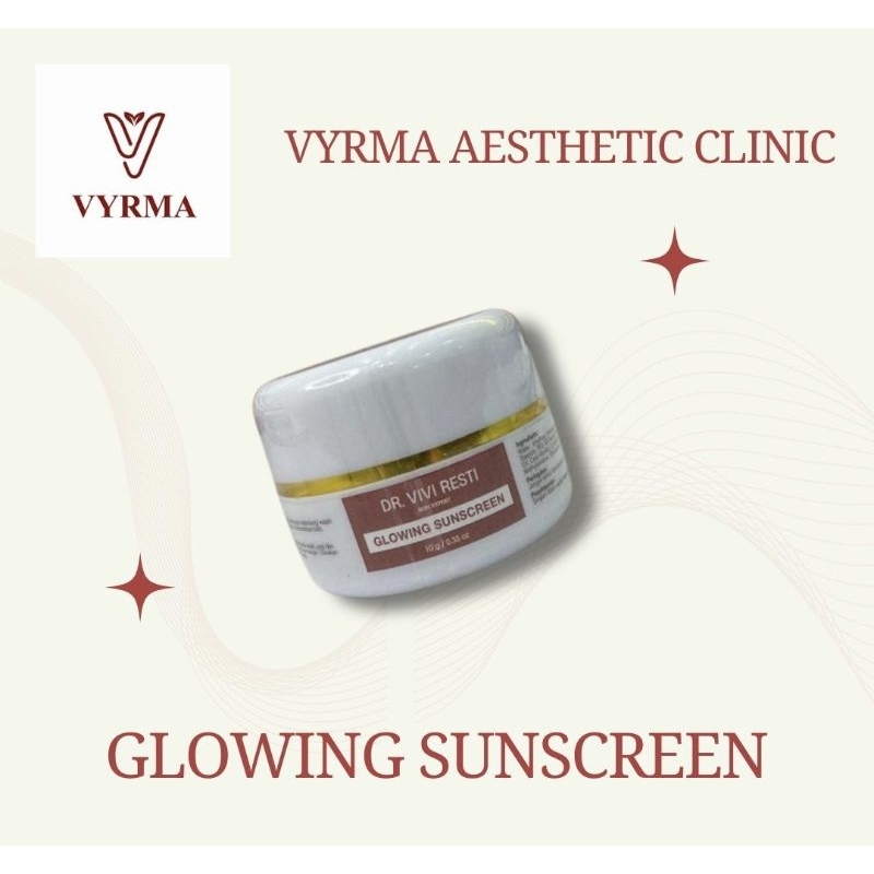Sunscreen Glowing  Day Cream By Vyrma Clinic