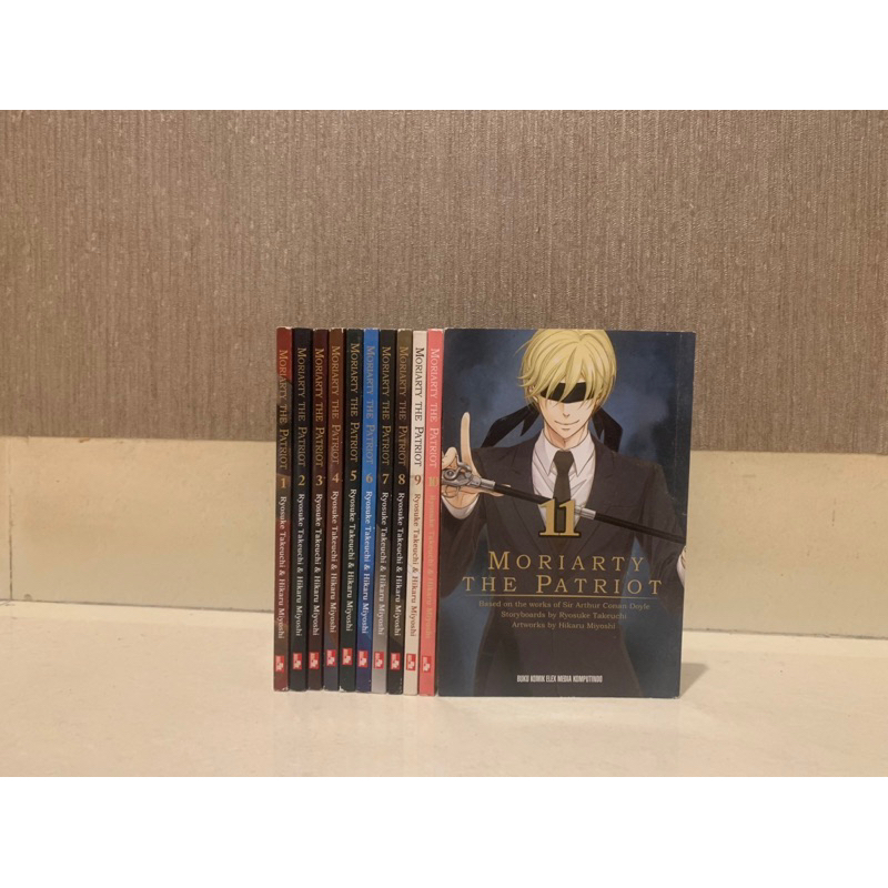 SET F - Komik Manga Set Moriarty The Patriot 1-11