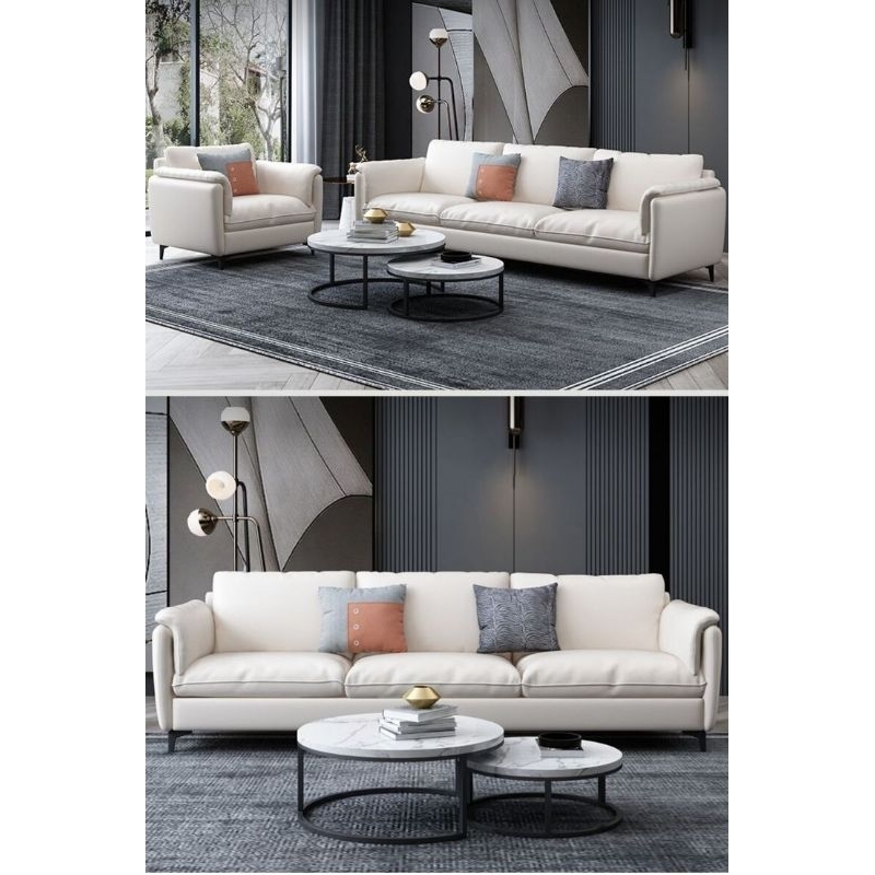 sofa minimalis sofa tamu premium mewah kulit sintetis