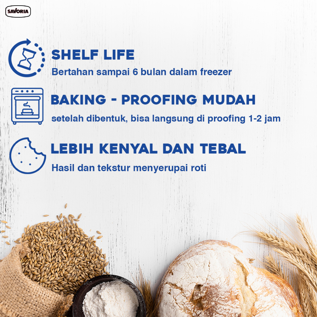

RK12 PROMO BONCHEF DANISH PASTRY 750 Gram Gojek Grab Instant Only