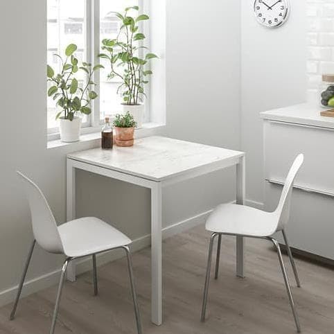 Meja Makan Meltorp Serbaguna Dapur Coklat Kayu Putih Cafe Coffee Shop Gudang Kantor Murah Bekas Kurs