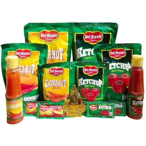 

DEL MONTE Extra Hot & Ketchup Saos Tomat 500gr, 1 pcs